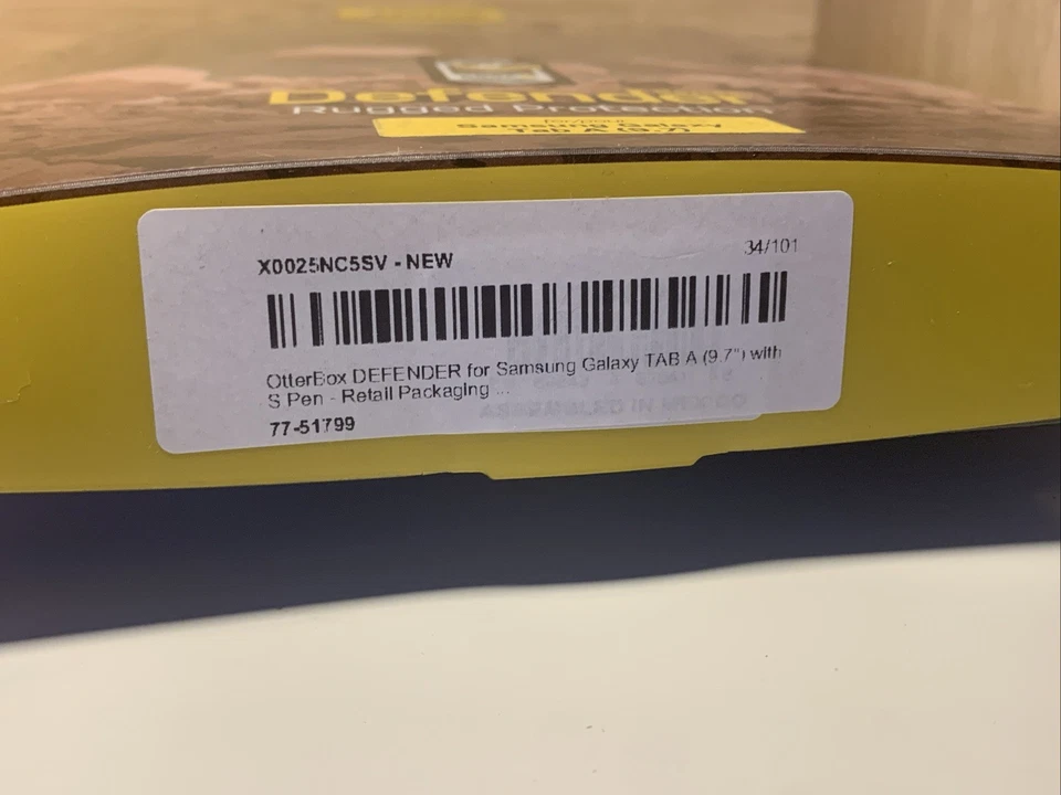 Otterbox Defender Tablet Case for Samsung Galaxy Tab A 9.7" - Image 4 of 4