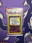 Pokemon TCG Southern Islands Mew 1/18 Reverse Holo PSA 8. 1 Swirl & Multi Orbs