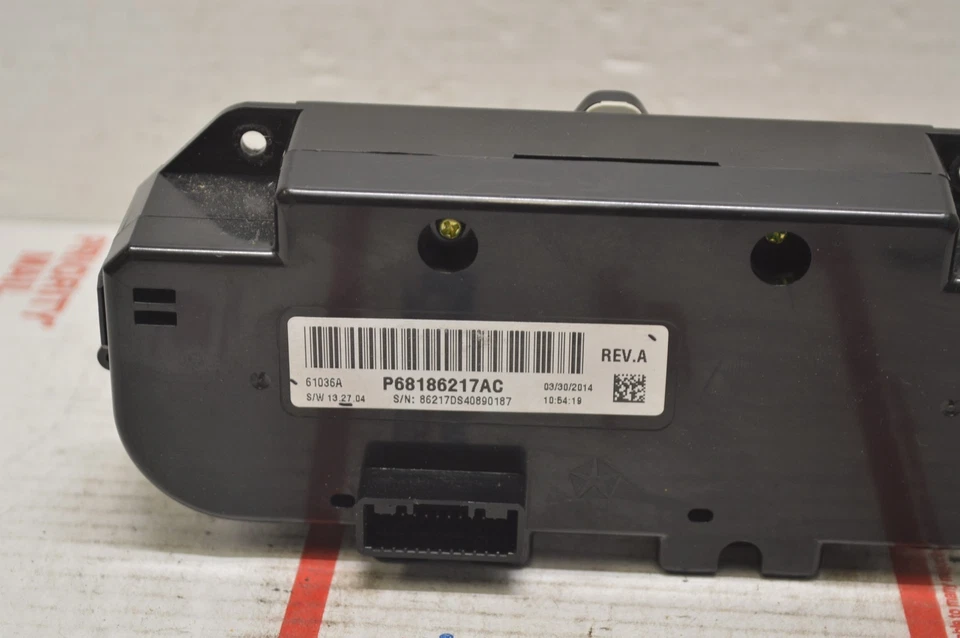 13-22 Dodge Ram 1500 Climate Control Unit Heater Ac Temperature Hvac CI69#022 - Image 3 of 4