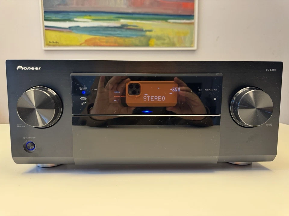 Pioneer AV Receiver SC-LX56 Kaum Benutzt mit Fernbedienung Top Zustand - Bild 4 von 4