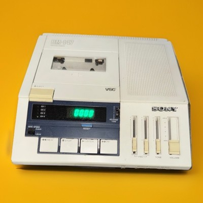 Sony BM-147 Vintage Cassette Transcriber 4-Channel w/ Headphone Cable