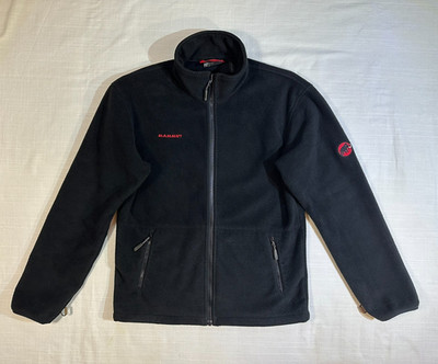 Mammut Herrenjacke,Freizeitjacke,Fleece Jacke.Schwarz Gr.M.Gebraucht-Top