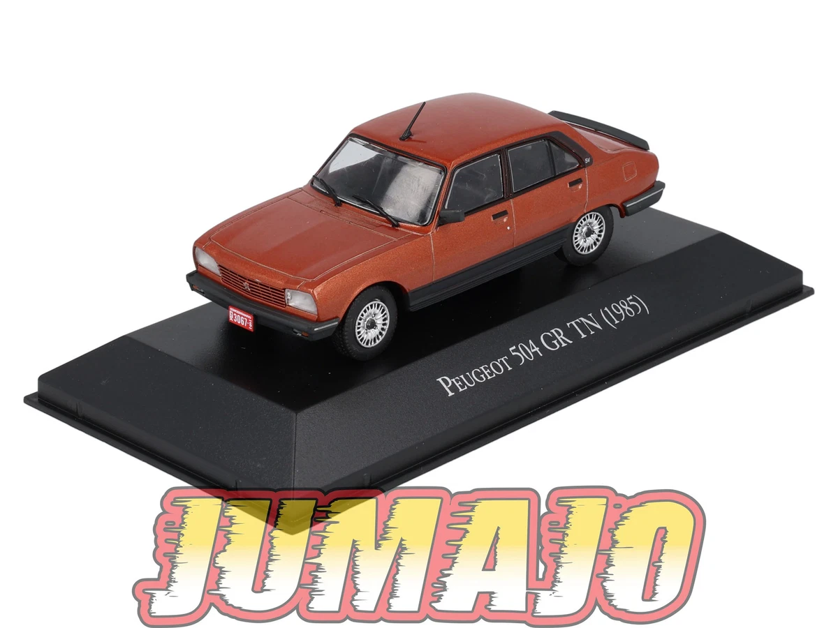 Miniature Peugeot 302 Rouge, Kit Monté Métal échelle 1/43, Occasion