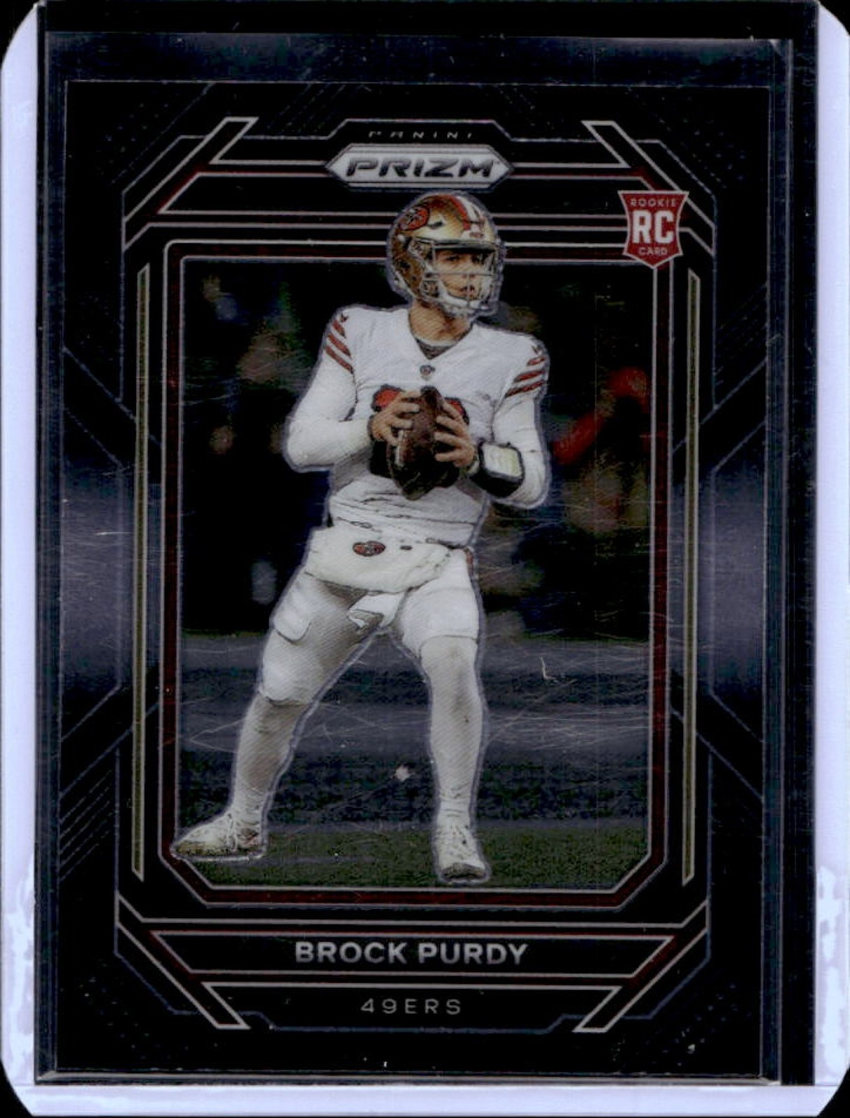 2022 Chronicles Brock Purdy Prizm Black RC Rookie #PB-8 49ers