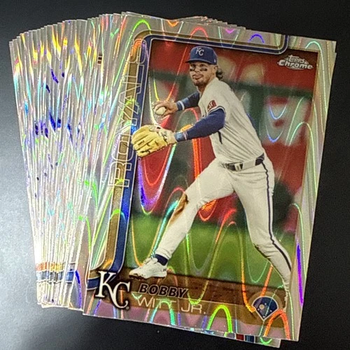 2025 Topps Chrome Raywave Refractors Pick Choose Your Card/Player FREE SHIPPING