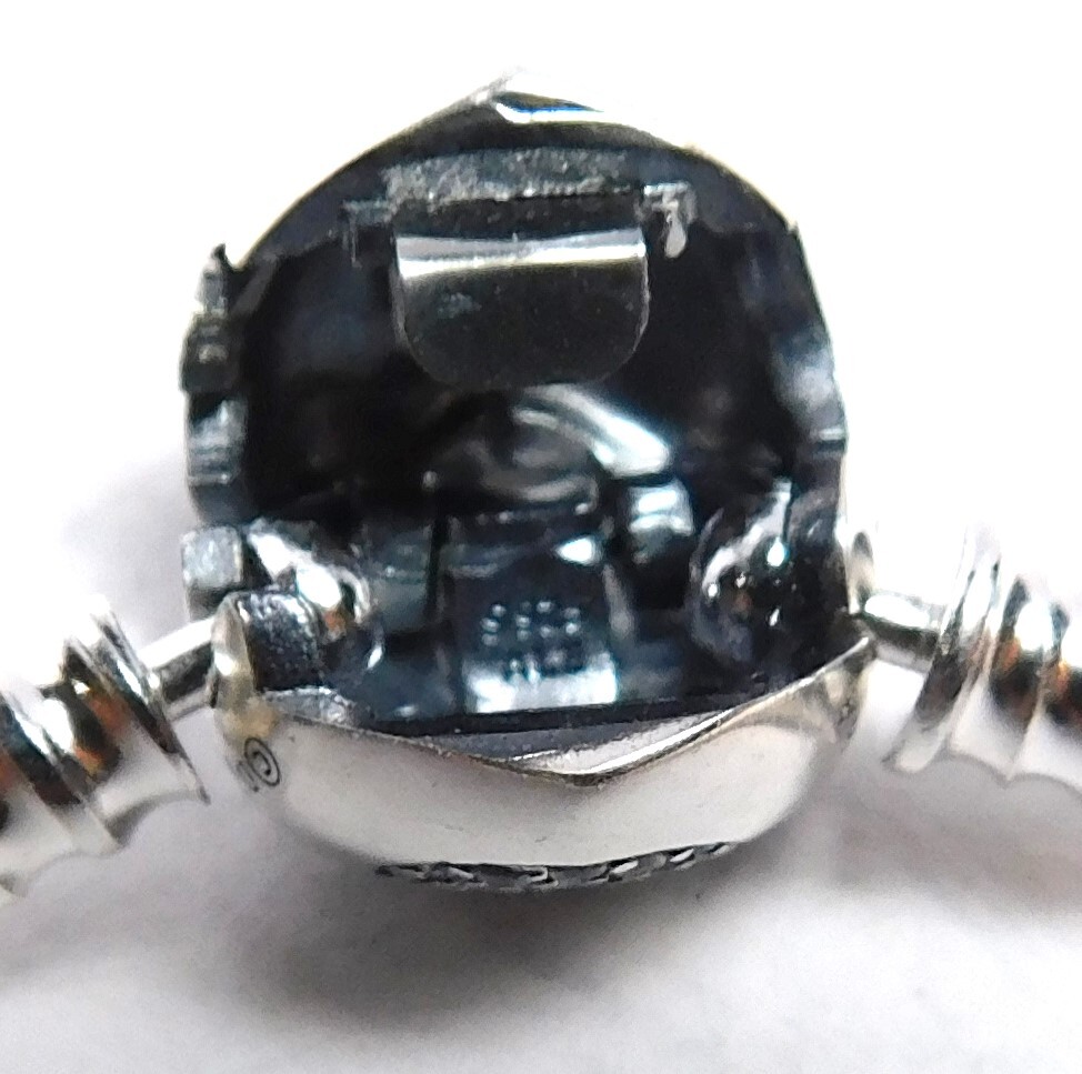 Authentic Pandora Bracelet, Mickey Mouse Heart Clasp Snake Chain ...