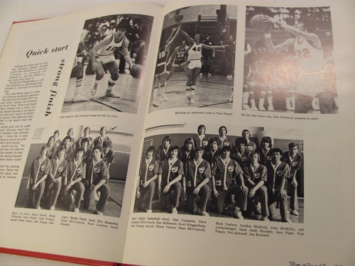 Iowa City High School Yearbook 1976 White Red Students Faculty Photographs Hawks - Picture 8 of 13