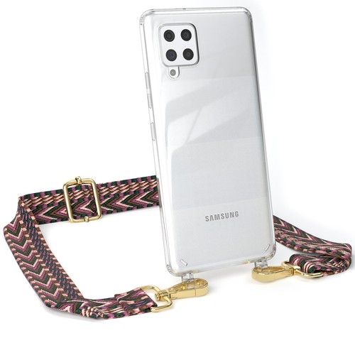 EAZY CASE do Samsung Galaxy A42 5G Etui na telefon Silikon Pasek na ramię do zawieszenia - Zdjęcie 16 z 24
