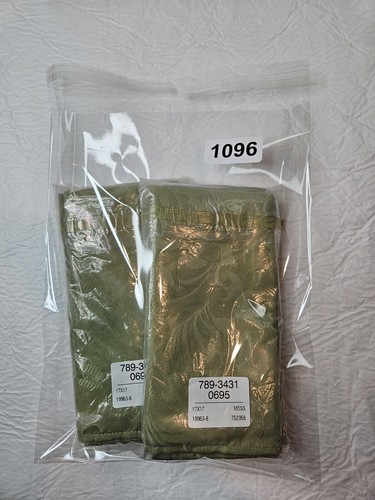 JC Penney Napkins Green 17x17 Polyester Sealed NIP 2 Sets 4 Total 8 - Picture 7 of 7