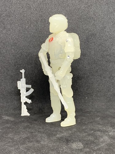 New Gi Joe Black Major Cobra Glow In The Dark Ghost Vipers IG Exclusive Limited - Picture 5 of 8