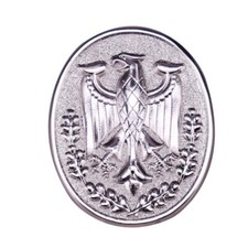 Wwi Ww2 German Eagle Badge Military Service Medal Brooch