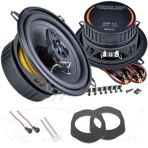 Ground Zero Lautsprecher FüR Ford Streetka 2003-2005 Front Vorn TüR 110W #AGN0-image