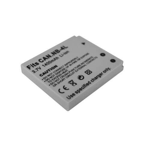 Battery NB-4L NB4L for Canon PowerShot TX1 ELPH SD450 SD780 SD1400 SD400 - Picture 4 of 11