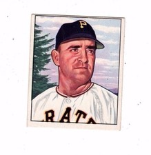 1950 Bowman #203 Danny Murtaugh - Pittsburgh Pirates, Ex - Mint Condition