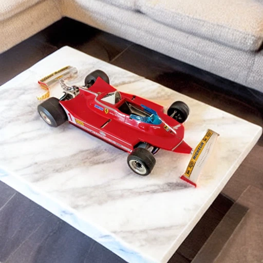 Ferrari F1 312 T5 Jody Scheckler Burago Scala 1:14 Edizione Limitata Collezione - Immagine 2 di 4