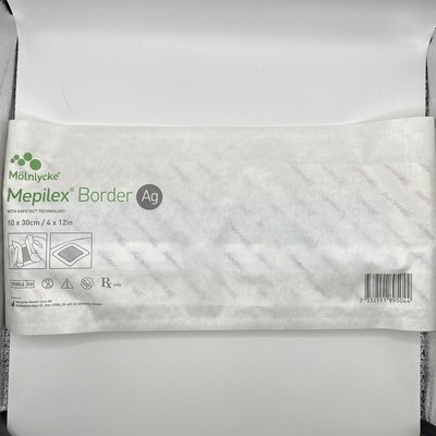 Mepilex Border Ag Foam Dressing 395990, 4 x12 , 1 Count
