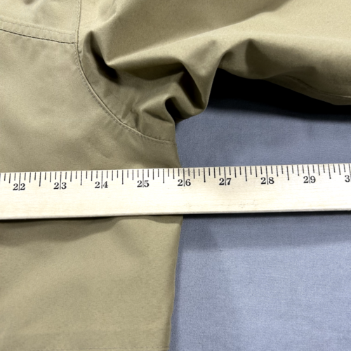 VINTAGE Orvis Jacket Mens Large Beige Hooded Anorak Safari Lined Outdoor Adult - Picture 6 of 9