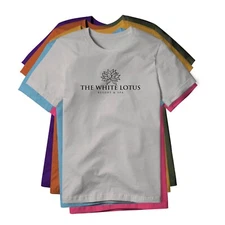 White Lotus Logo (Black) : White Lotus Show, Classic Cotton Tee