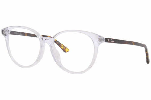 Dior Men Eyeglasses Metal Shiny Clear Gold Geometric 