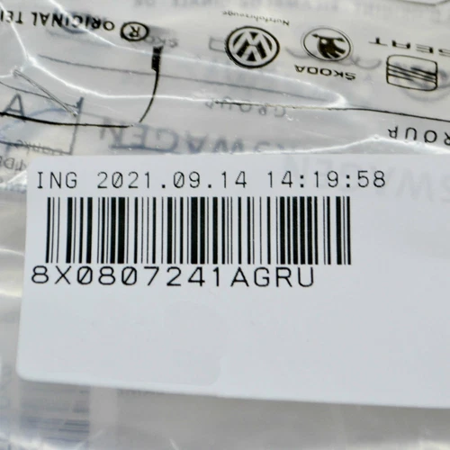 NEW AUDI A1 S1 MK1 FRONT BUMPER TOW HOOK EYE COVER 8X0807241AGRU ORIGINAL - Picture 8 of 9