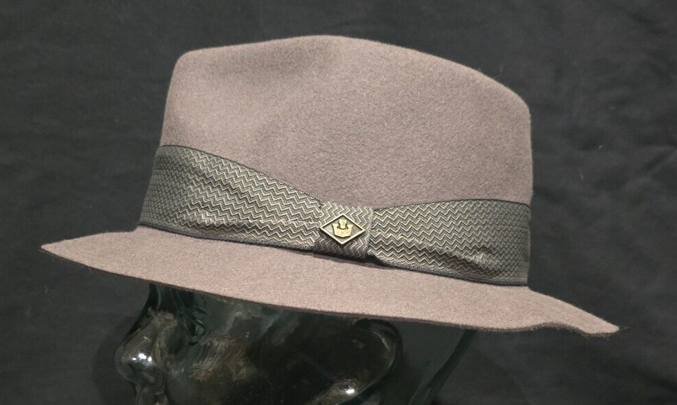 NWT - Goorin Bros. #600-9305 Fedora - Gray - Large image 4