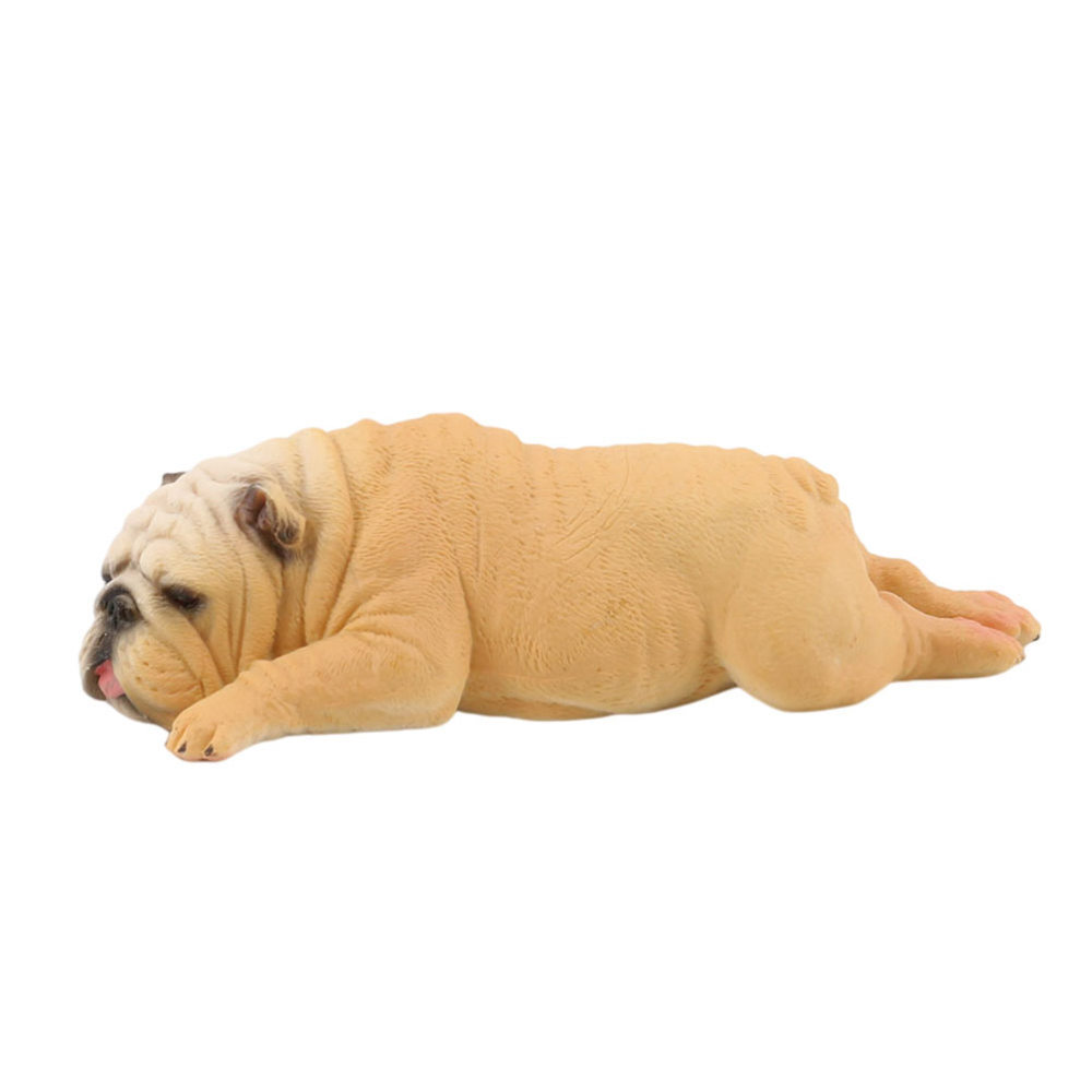 Kids Educational Toys Plastic Figurine Bulldog Ornament Childrens Animals-image