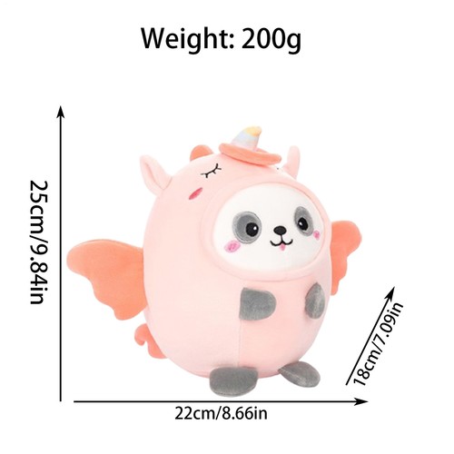 9.8in Cute Animal Plush Pillow Doll Soft Toy for Kids, Anime Cat Plushies - Picture 8 of 20
