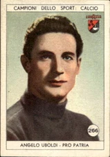 Lavazza 1950 Sports Champions Figure No. 266 Pro Patria Uboldi