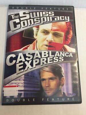 The Swiss Conspiracy & Casablanca Express DVD Ships Same Day with Tracking