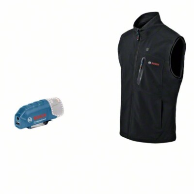 Bosch 06188000EA GHV 12+18V XA solo CLC Größe S - Beheizbare Weste - schwarz