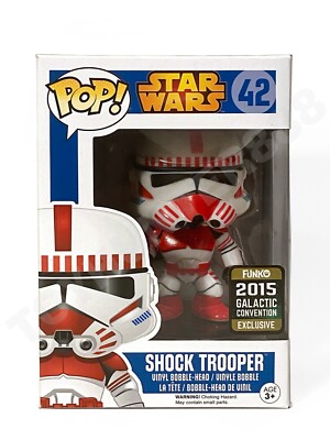 Funko Pop! Star Wars #42 Shock Trooper 2015 Galactic Conv. Excl
