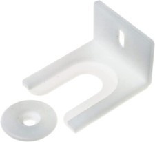 AEG FRIDGE & FREEZER REFRIGERATOR INTEGRATED DOOR FIXING BRACKETS SUPPORT CLIP