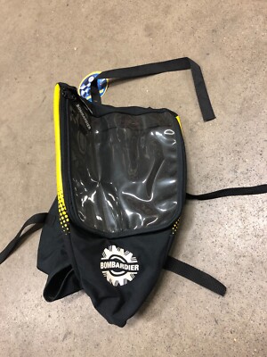 BRP Ski-Doo Carrying Case Racing Trunk Bag Black Map Holder OEM Snowmobile