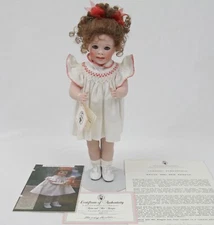 Wendy Lawton Porcelain Doll 14" Katie and Her Kewpie (missing) LE 475/750 COA