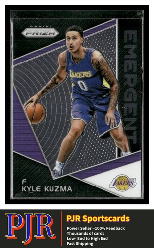 2017-18 Panini Prizm #EM-KYL Kyle Kuzma  Lakers Emergent 35% Off 4+ Items