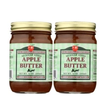 Das Dutchman Essenhaus Amish Apple Butter No Sugar Added 12oz 2 Pack Jar