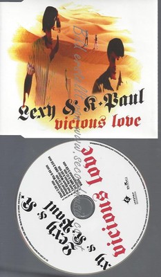 CD--LEXY & K-PAUL -- - ENHANCED -- VICIOUS LOVE -MAXI CD INKL. VIDEOCLIP-