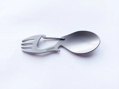 Kershaw Ration Kombi-Essbesteck Campingbesteck Outdoorbesteck Löffel Gabel 117mm