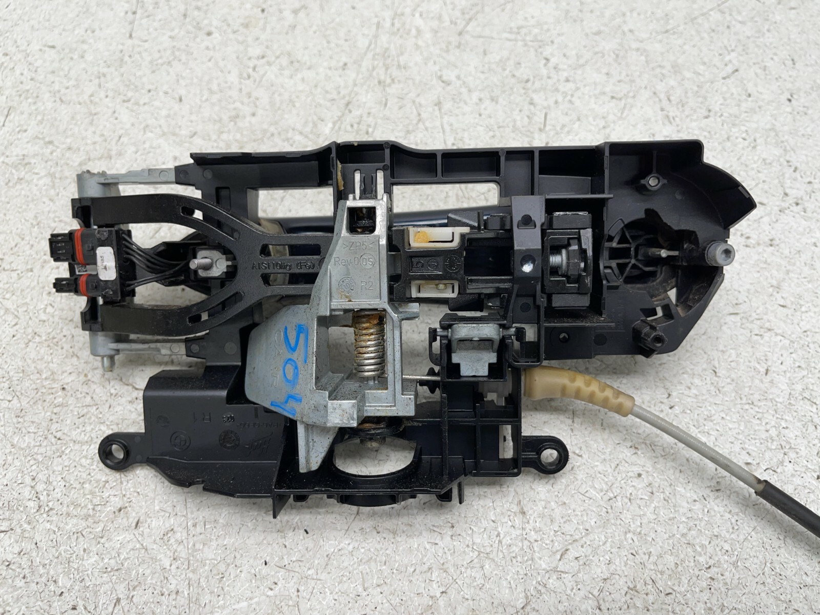 04-10 BMW 550i E60 5 Series Rear Right Side Interior Door Handle 6983744 OEM