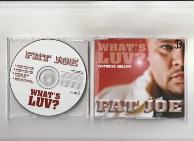 FAT JOE - what's luv  4 trk MAXI CD VIDEO 2002