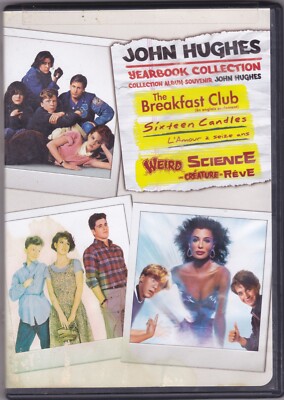 THE JOHN HUGHES YEARBOOK COLLECTION - DVD Triple Feature THE BREAKFAST CLUB + 2