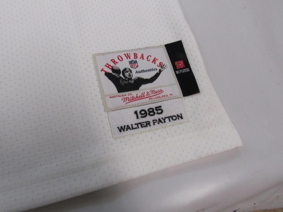 1985 Walter Payton #34 Bears Mens (56) 3XL Mitchell & Ness AUTHENTIC ...