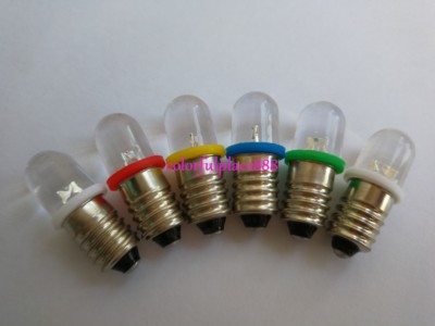 Lionel Lot De 10 Ampoules à Vis E10 6 V Blanc Chaud Style 1447 5 LED SMD