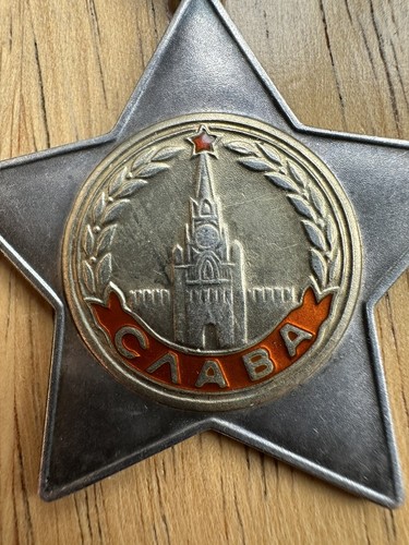 Soviet Russian USSR Order of Glory 2nd Class w/ Research - Picture 3 of 8