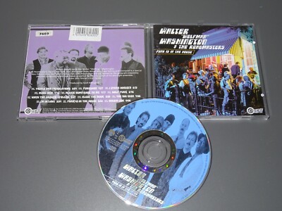 WALTER ''WOLFMAN'' WASHINGTON - FUNK IS IN THE HOUSE / ALBUM-CD 1998 (MINT-)