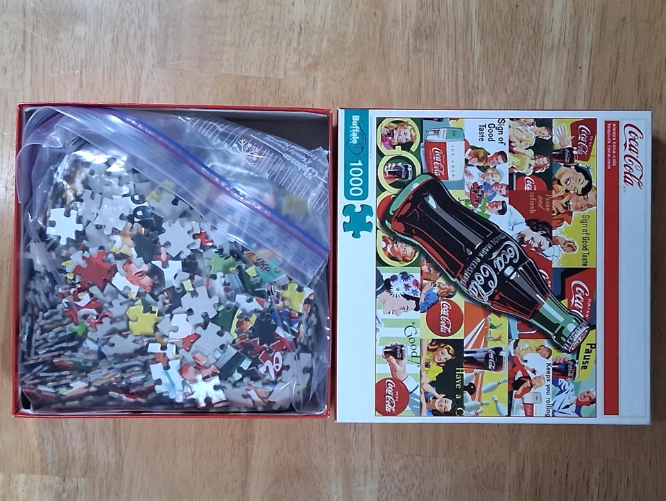 Jigsaw Puzzle - 1000 Pieces - Vintage Coca-Cola - 27" x 20" - Image 4 of 4
