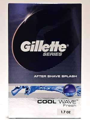 Gillette - After Shave Splash Cool Wave Fresh - 1.7 oz