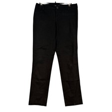 INC International Concepts Womens Black Slim Leg Stretch Pants Size 4 - 5-Pocket