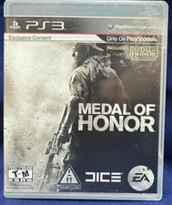 Sony Playstation 3 PS3 Medal of Honor Game CIB Complete In Box w/ Manual