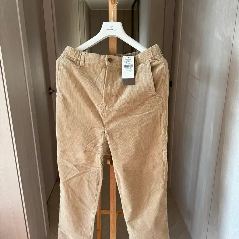 Beige Men Dandy Cotton Pants by Tommy & Massimo Dutti thumbnail 4